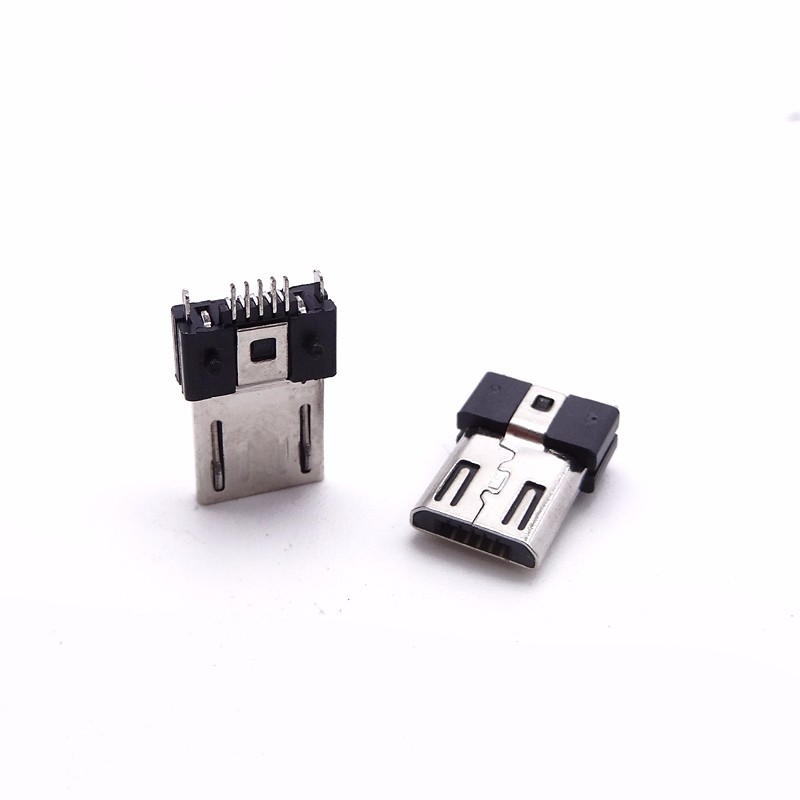 MICRO USB 5P^ 180Ȳ_SMT NƬ  B