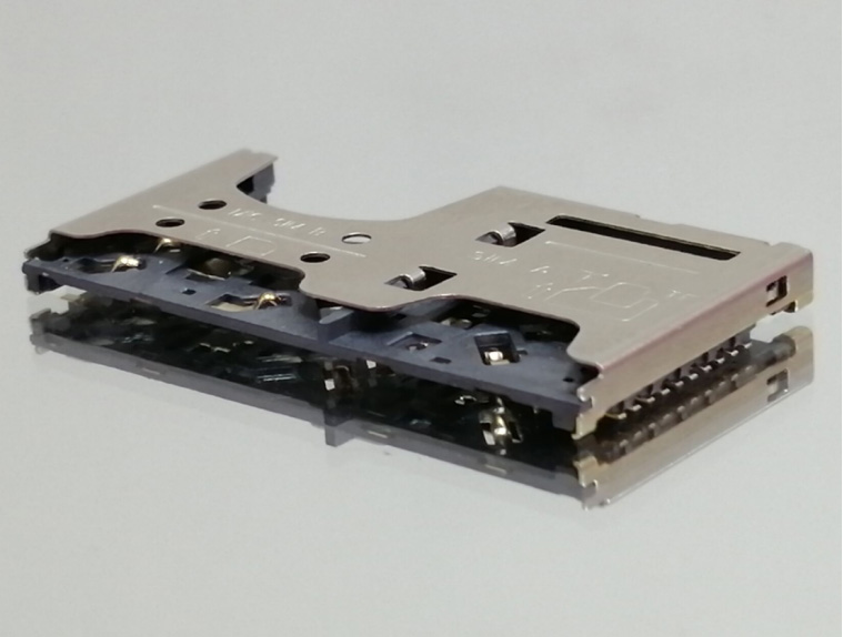 3 IN 1 CARD SMT TYPE CONN H=2.50 27.70+15. 65+2.50