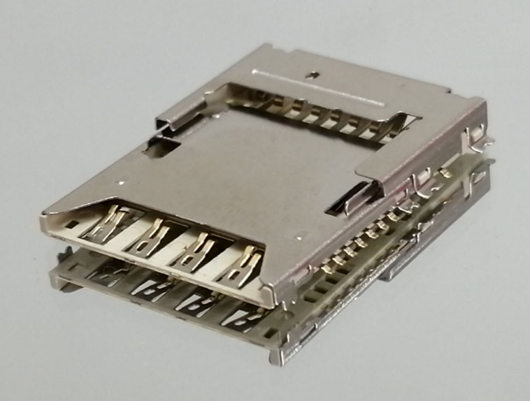 2IN 1 CARD STM H=2. 25 ɜy(c)PIN 18. 5+12. 9+2.25