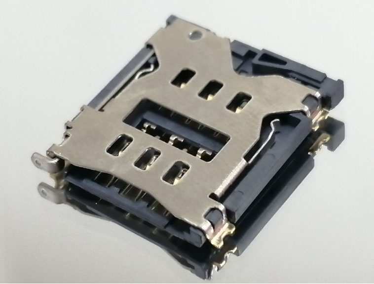 NANO 1. 5H SIM CARD 6P CONN() H=1.50 16.50+15. 90+1. 50